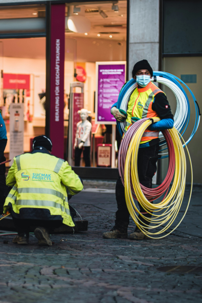Sucmak employees on site