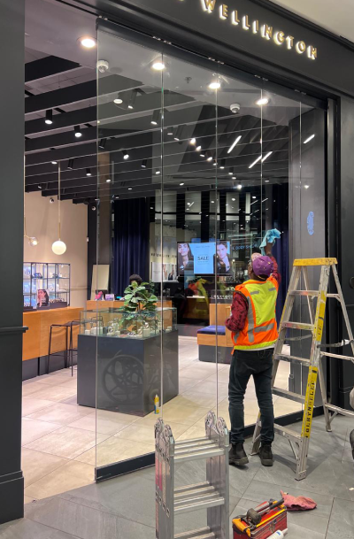 employee-laying-cables-on-site